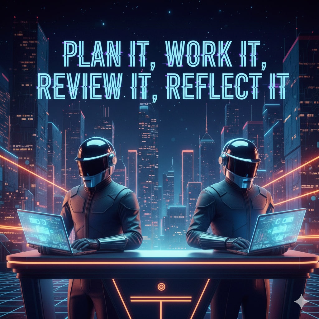Plan it, Work it, Review it, Reflect it